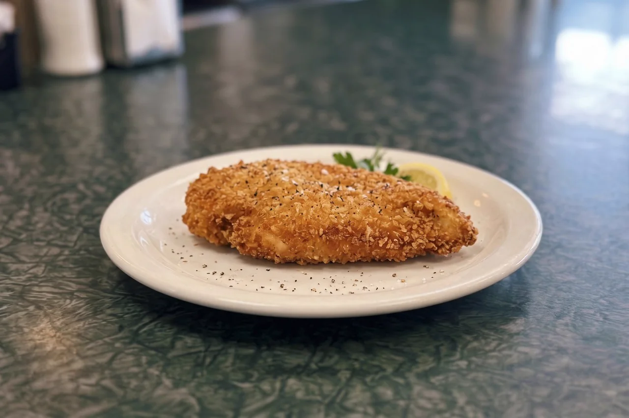 Shawarma rotisserie and halal kitchen at Al Balad Deli