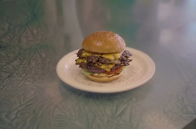 Smashed Cheeseburger Deluxe