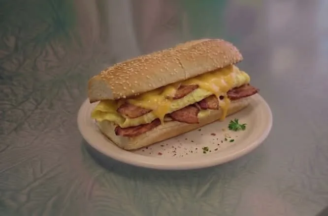 Turkey Bacon, Egg & Cheese